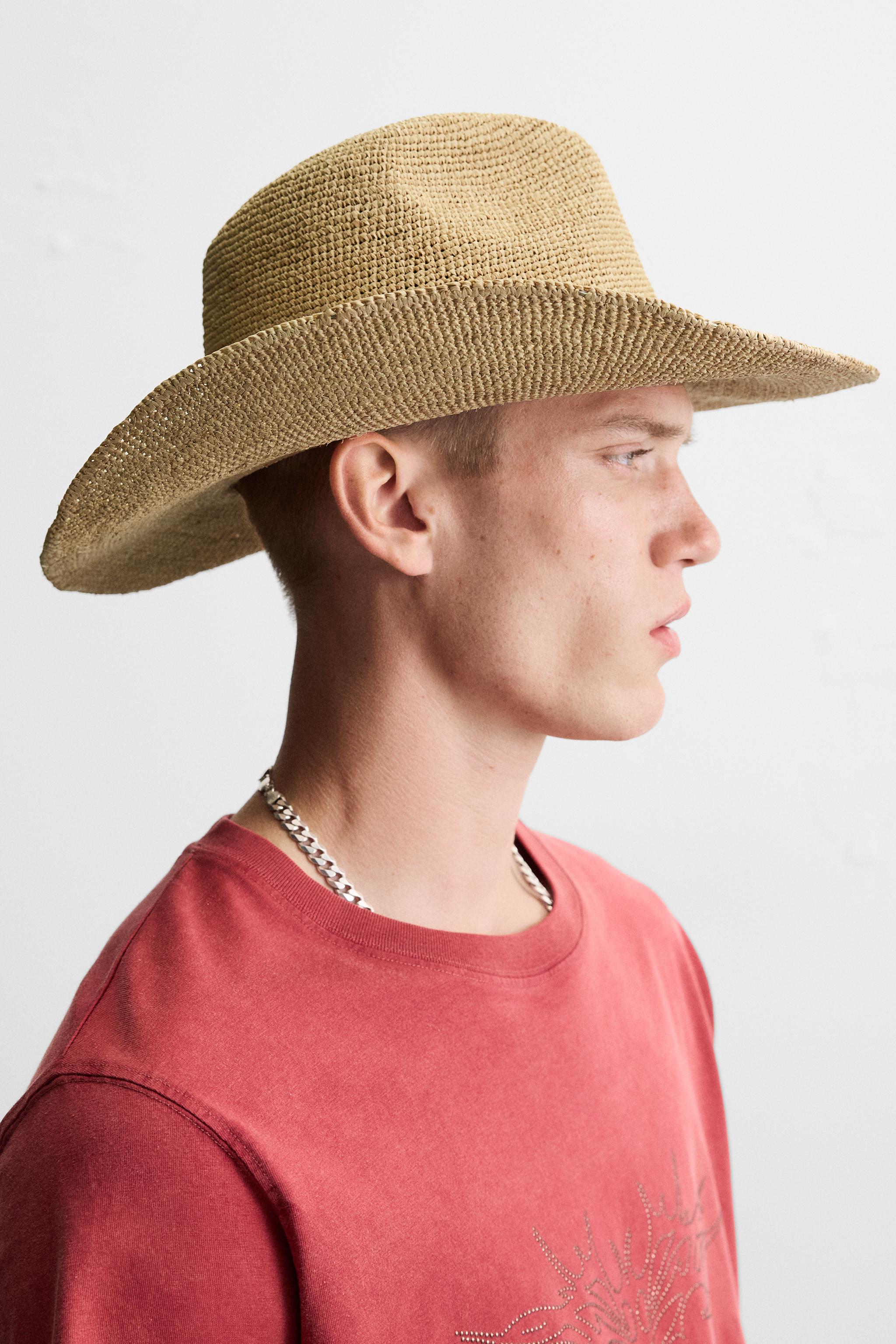 RAFFIA HAT